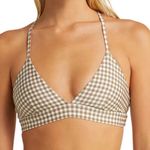 Alo Yoga Airlift Gingham Splendor Bra Macadamia M Photo 0