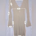 Mahina  Women’s Casual Long Sleeve Midi Dress Photo 4