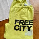 Free City  og logo neon sweatpants size small Photo 1