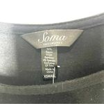 Soma Dressed Up Casual Sleevless Lounge Dress 847 Black Size XS Photo 6