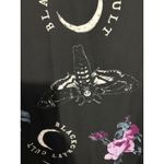 Blackcraft Cult Women’s Kimono Duster Witchy Goth Black White Moth Moon XL/1X Photo 5