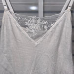 Hanky Panky Vintage White Cotton Slip Dress Size Small to Medium Photo 1
