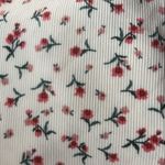 No Boundaries Floral Print Ribbed Top Photo 3