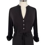 Amour Vert  Maribel Jersey A-Line Dress Black Size Small Photo 1