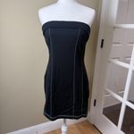 Urban Outfitters  Black Stretch Tube Strapless Bodycon Mini Dress Size Large Photo 1