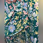 Investments NWT Caroline Signature Pastel Garden V-Neck 3/4 Sleeve Button Front Top Size 2X Photo 6