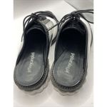 Jeffrey Campbell Lebovit Mule Low Heel Womens Sz 6 Open Back Shoes Silver Black Photo 4