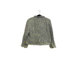 Chadwick's‎ Light Academia Y2K Fringe Blazer Purple Blue Yellow Ribbon 14P Size 12 Photo 2