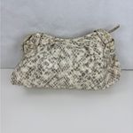 Alfred Dunner ALFRED DUNN Cream Reptile Embossed Faux Leather Satchel or Shoulder Bag Photo 3