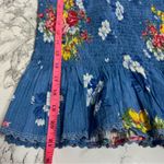 Love Shack Fancy Genevive Floral Smocked Castor Top Sz XS Photo 3