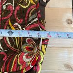 Vera Bradley  Messenger Bag Puccini Brown Floral Laptop Carry Purse Photo 6