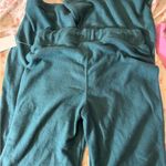 Urban Outfitters Out From Under Easy Does It Cozy Knit Flare Pant in dark green Photo 3