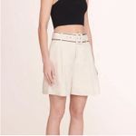 STAUD  Eris Linen Belted Shorts 10 Photo 5