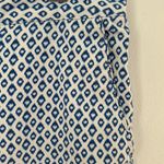 IZOD Blue/White Print Cotton Shorts sz 4 Photo 2