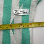 Never A Wallflower Aster Short Sleeve Shirt Dress Stripes Green Size M Photo 6