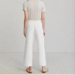 Jenni Kayne Jenni Kayne Women's White Martha 100% Cotton Joggers Sweatpants Large Photo 1