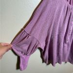 Free People ‎ Marla Henley Oversized Knit Top Photo 3