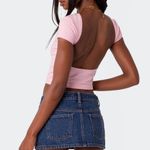 Edikted Open Back Tshirt Photo 1