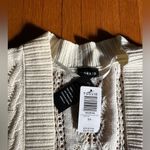 Torrid  Cream Cotton Blend Dolman Sweater Vest, Size 3/4 (22-26) NWT Photo 3