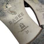 Baske California Sage Slide Sandals Flat Leather Calf Hair Size 38 US 7.5 Brown Photo 11