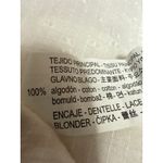 ZARA  Women's White Lace Embroidered High Neck 3/4 Flarted Sleeve Blouse Top XS Photo 3