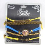 Disney NWT Beauty & the Beast Bracelet Set Photo 1