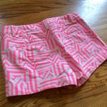 J.Crew  neon hot pink tiki shorts size 0 Photo 1
