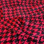 Liz Claiborne  Houndstooth Cardigan Red/Black Size XL Photo 9