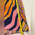 Anthropologie  Maeve Finley Jumpsuit Pink Navy wavy stripe Wide Leg 6 Photo 7