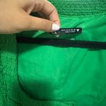 ZARA BLOGGERS FAVE!  Elegant Green Tweed Mini Dress With Jewel Buttons  Photo 5