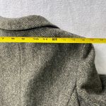 Vtg. Forecaster of Boston Wool Blend Herringbone Double Breasted Trench Coat Gray Size 8 Photo 7