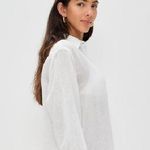 Ralph Lauren  | L |Split Neck Pintuck Pleated Top Tunic Swim Cover Up Oversized Photo 0