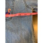 Vtg Solutions Christmas Denim Embroidered Shirt‎ Womens Small Gifts Toys Bears Blue Photo 8