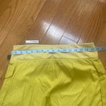 The North Face spring peak hiking skort skirt pockets yellow NWT SZ MEDIUM Photo 15