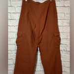 Good Luck Gem  Linen Blend Cargo Pants, Large Photo 2