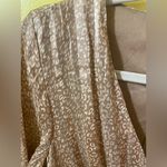 Japna Brown Patterned Blouse Size M Photo 2