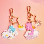2 piece care bear bag charms Photo 0