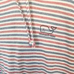 Vineyard Vines  Whale Pullover Red White and Blue Striped Hoodie SMALL Photo 3