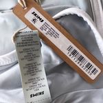 SKIMS  Pacific Blue Sporty Zipper Swim Strapless One Piece Size 4x Photo 9