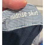 Lee  Women's Mid Rise Skort Rayon Cotton Blend‎ Women’s Size 14 Photo 8