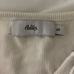 Adika  White Crop Top Long Sleeve Photo 3