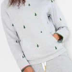 NWOT Joules Womens Christmas Tree Sweatshirt 🥰 US 4 Gray Photo 0