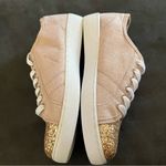 Daisy Fuentes  Blush Pink Sneakers Rose Gold Glitter Size 7 New Without Box Photo 3