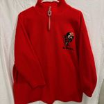 OSU Buckeyes Quarter Zip Red Size XL Photo 0