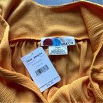 Free People Beach NWT Real Love Yellow Midi dress Orangeade Photo 5