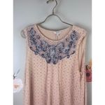 Lucky Brand  Sleeveless Top with Embroidered Design - Size - Large Photo 5
