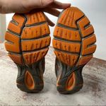 ASICS Gel Flux Grey & Orange Athletic Shoes 6.5 Photo 6