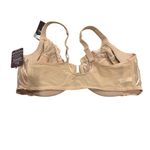 Felina Paramour  Angie Full‎ Figure Front close minimized bra beige 44D 44 D NWT Photo 2
