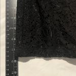 Anthropologie Halle C for  Black Lace Pant Suit Size 12 Photo 5