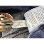 Madewell * Stovepipe Jeans Womens 23P Blue Casual Light Wash Raw Hem Ankle Crop Photo 6